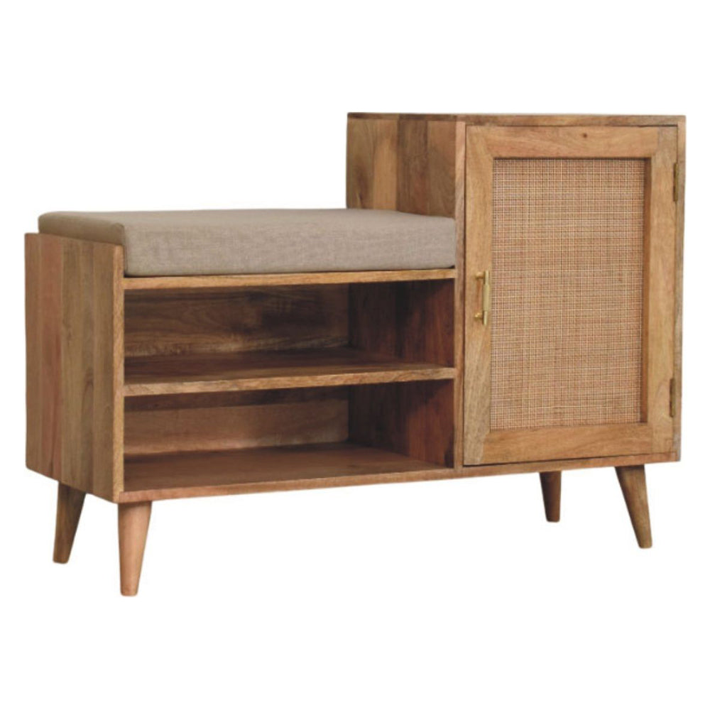 Artisan - Larissa 2 Slot Oak-Ish Bench Unit