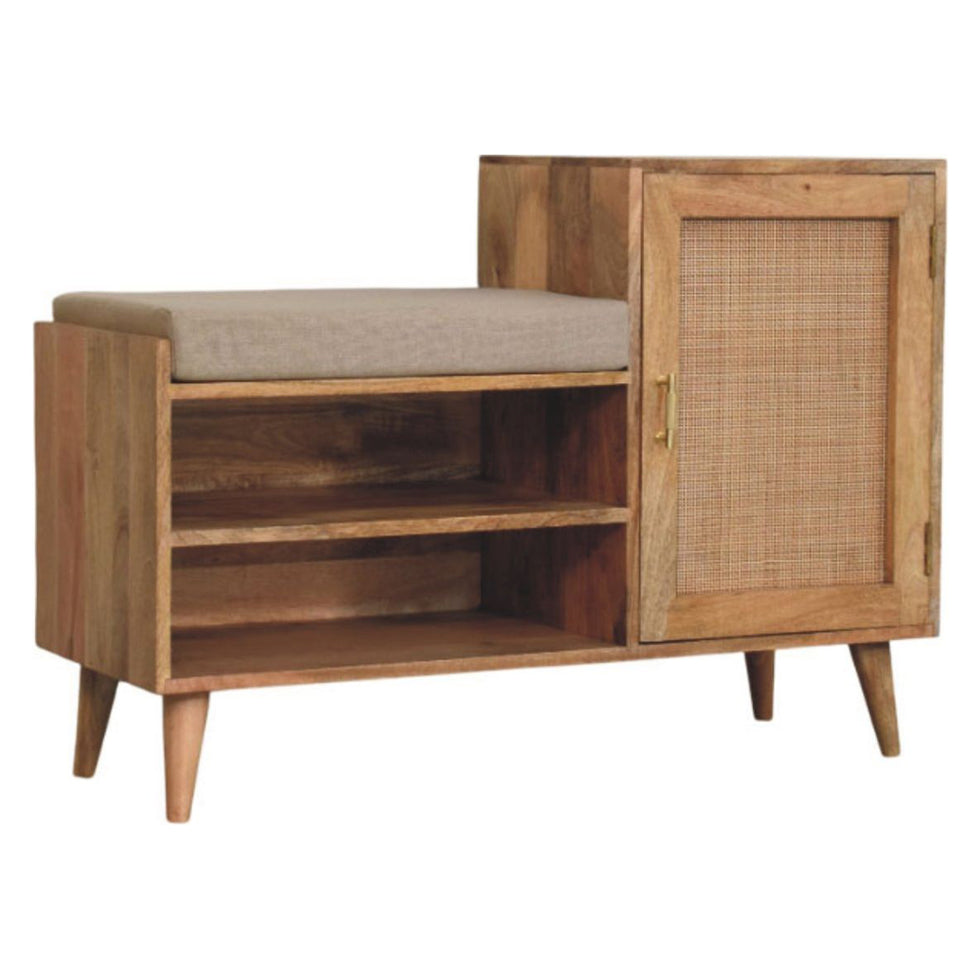 Artisan - Larissa 2 Slot Oak-Ish Bench Unit