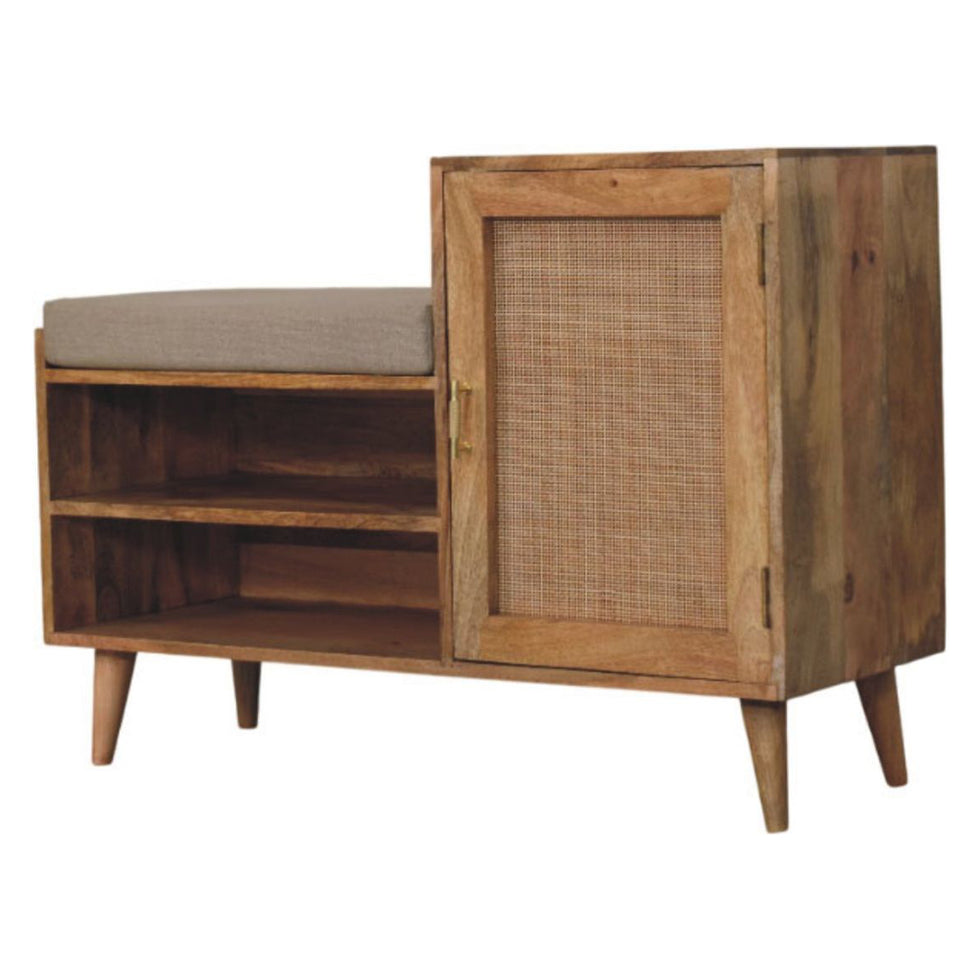 Artisan - Larissa 2 Slot Oak-Ish Bench Unit