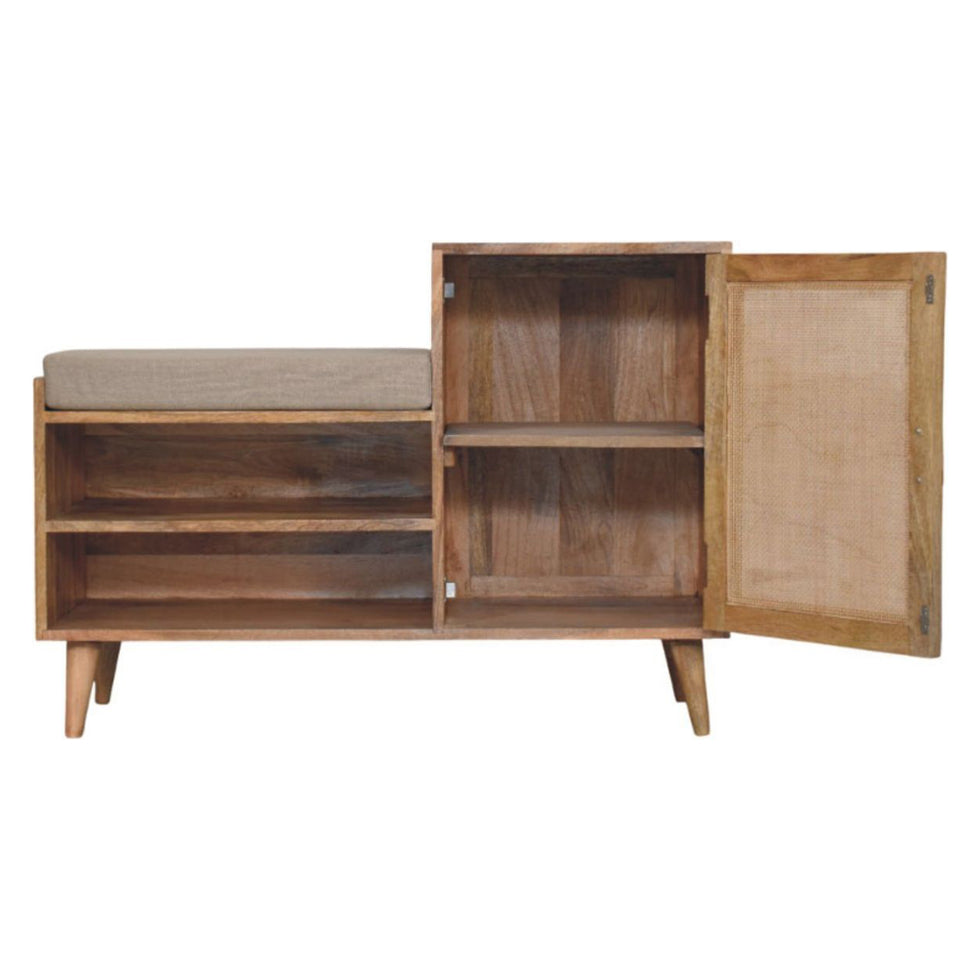 Artisan - Larissa 2 Slot Oak-Ish Bench Unit