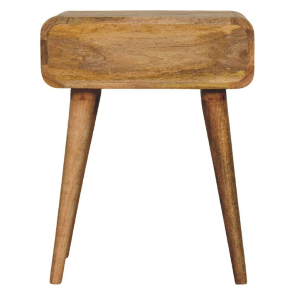 Artisan - Avora Oak-Ish Nightstand With 1 Drawer