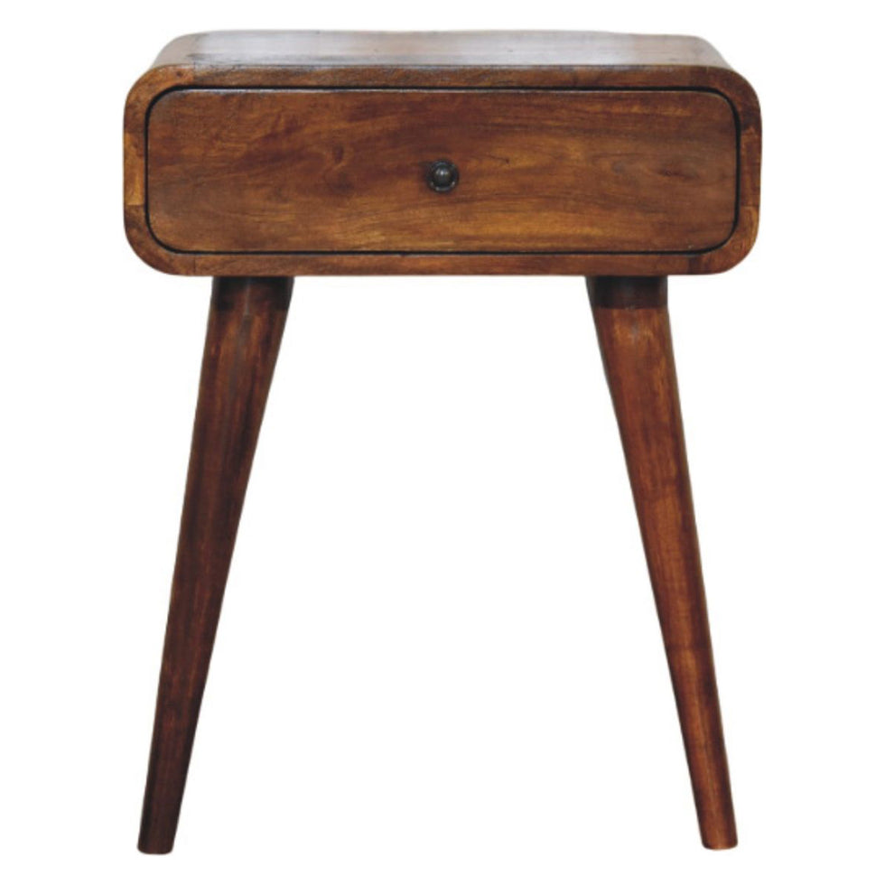 Artisan - Avora Chestnut Nightstand With 1 Drawer
