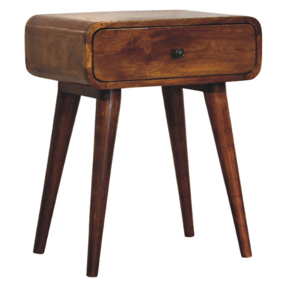 Artisan - Avora Chestnut Nightstand With 1 Drawer