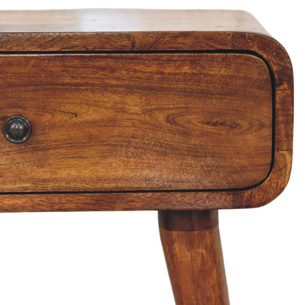 Artisan - Avora Chestnut Nightstand With 1 Drawer
