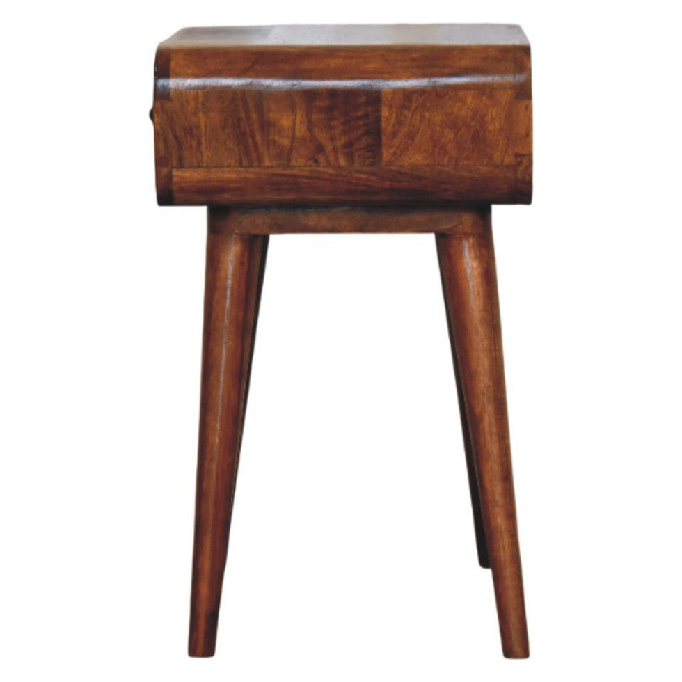 Artisan - Avora Chestnut Nightstand With 1 Drawer