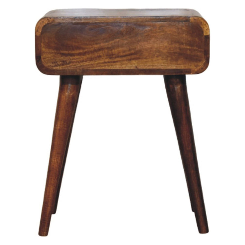 Artisan - Avora Chestnut Nightstand With 1 Drawer