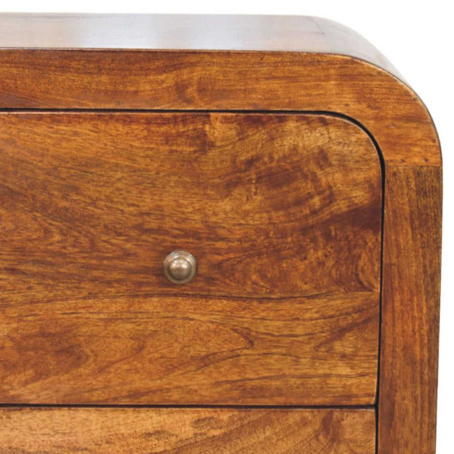 Artisan - Darcy 3 Over 3 Drawer Chest In Chestnut Finish