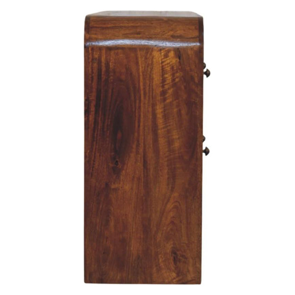 Artisan - Darcy 3 Over 3 Drawer Chest In Chestnut Finish