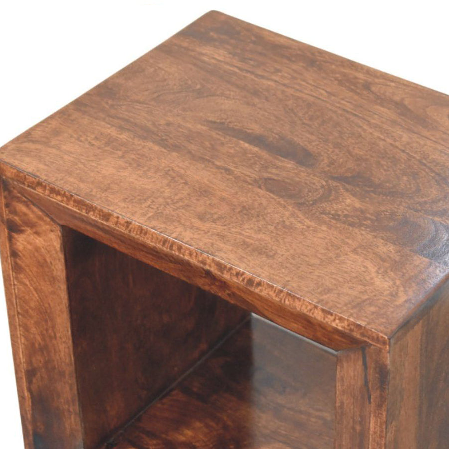 Artisan - Solis Open California Walnut Side Table