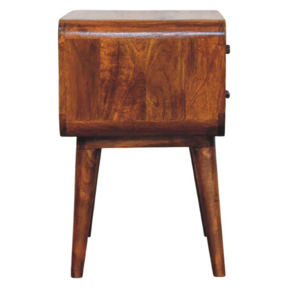 Artisan - Avora 3-Drawer Chestnut Nightstand