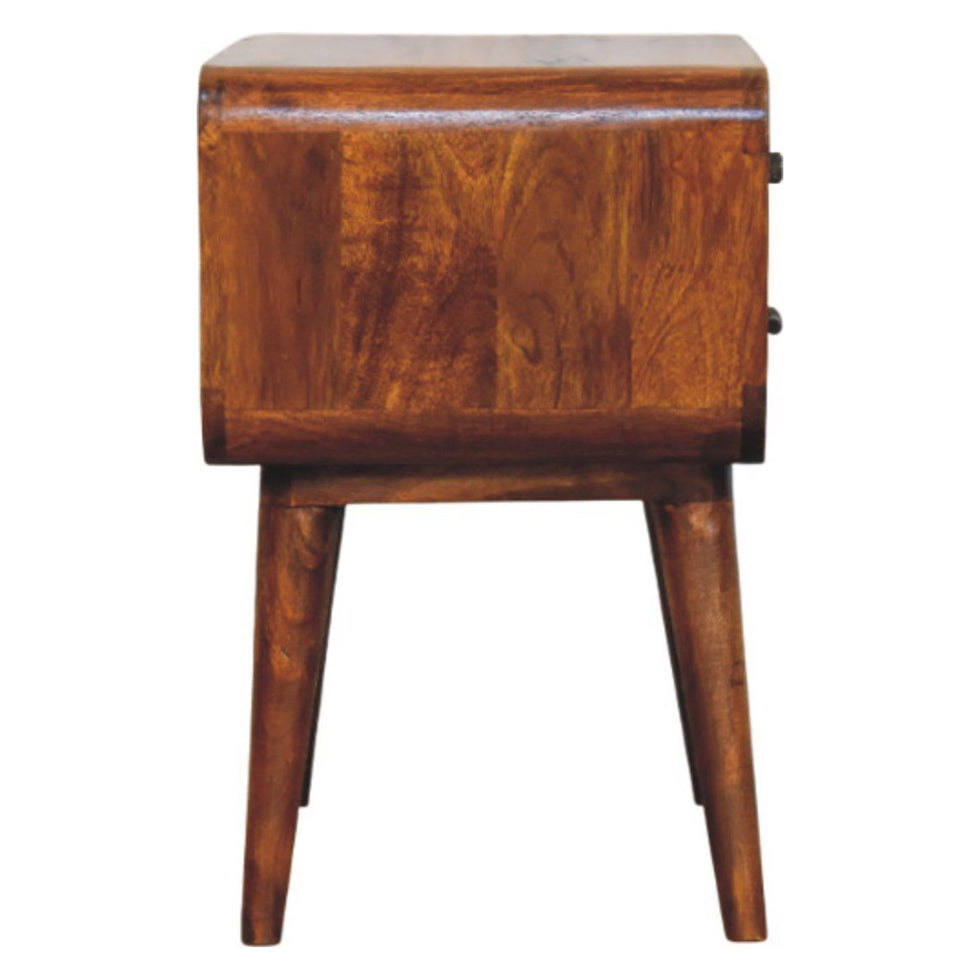 Artisan - Avora 3-Drawer Chestnut Nightstand