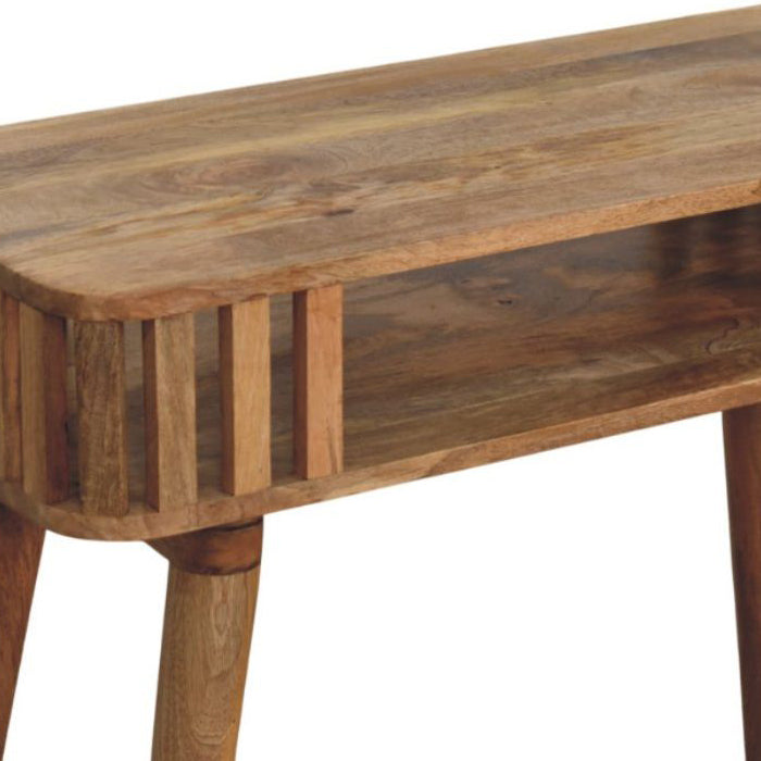 Artisan - Slatted Oak-Ish Console