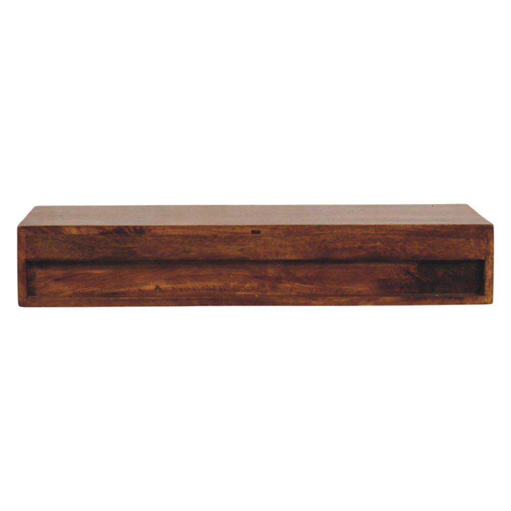 Artisan - Lunar 2 Drawer Chestnut Wall Mounted Console