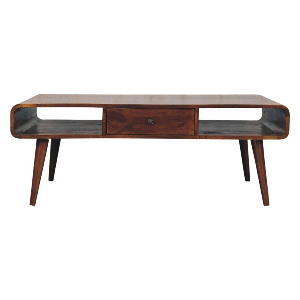 Artisan - Avora 2 Drawer Chestnut Coffee Table