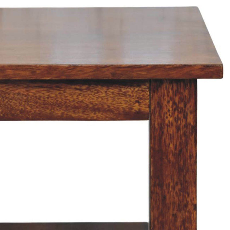 Artisan - Belmont X-Frame Chestnut Coffee Table