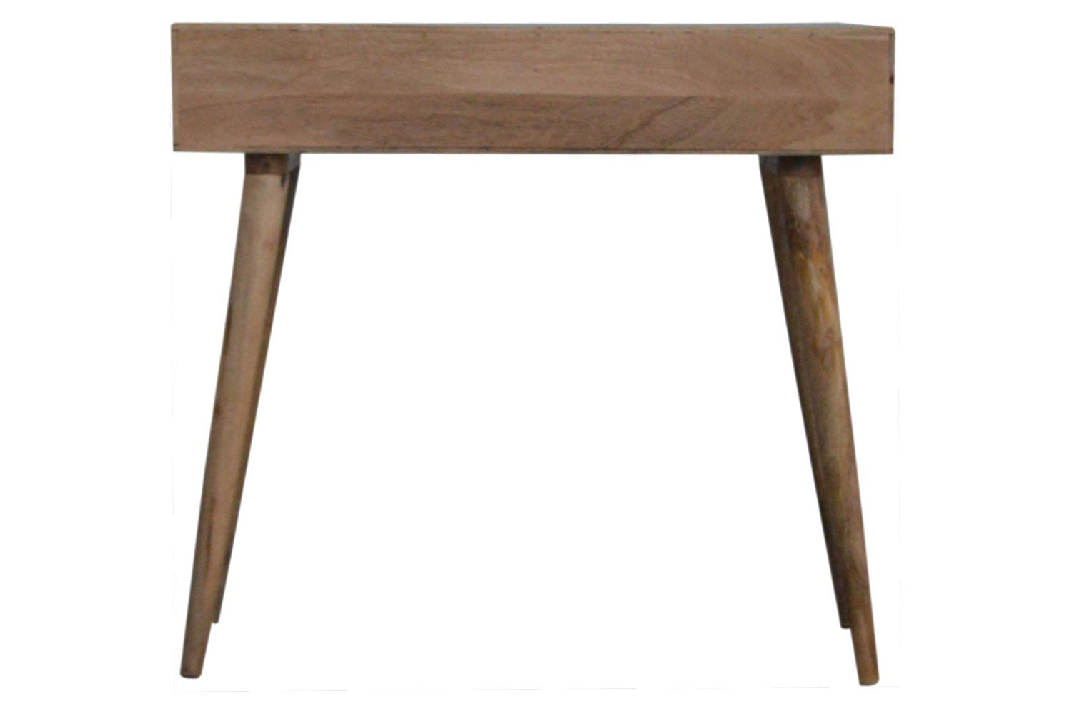Artisan - Carved Console Table in Sleek White
