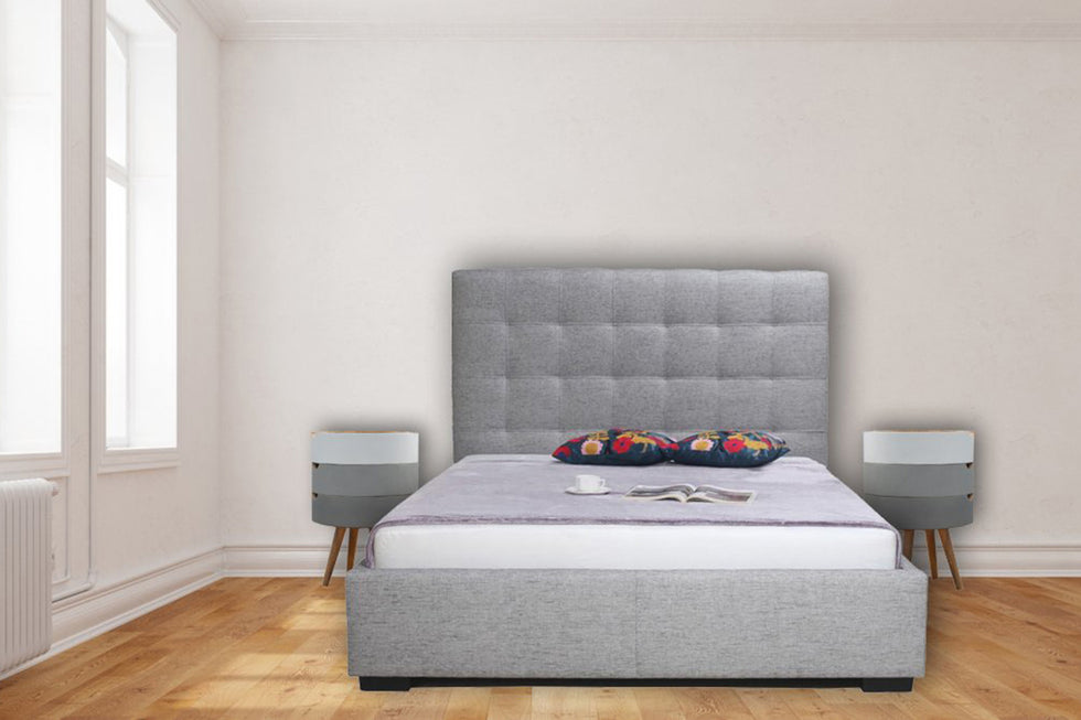 Artisan - Gradient Bedside in Gray