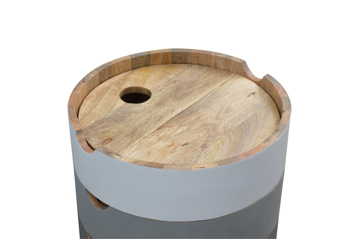 Artisan - Gradient Bedside in Gray