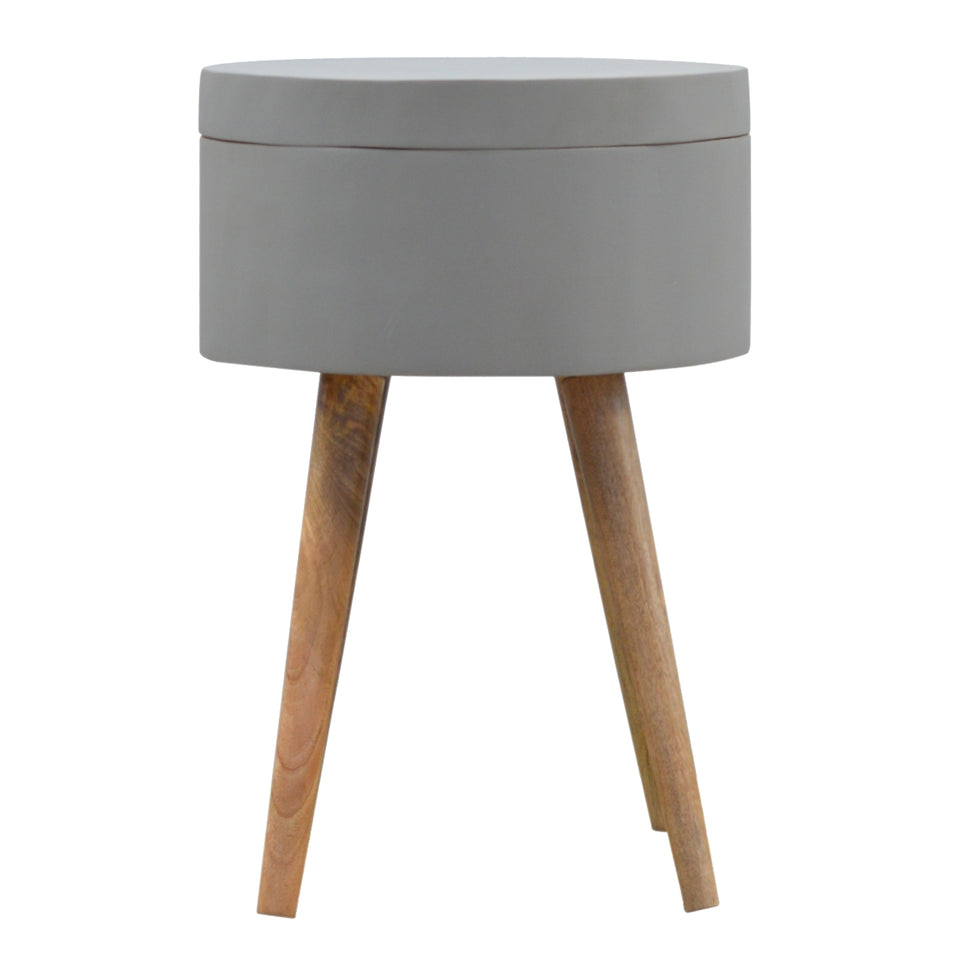 Artisan - Painted End Table in Gray