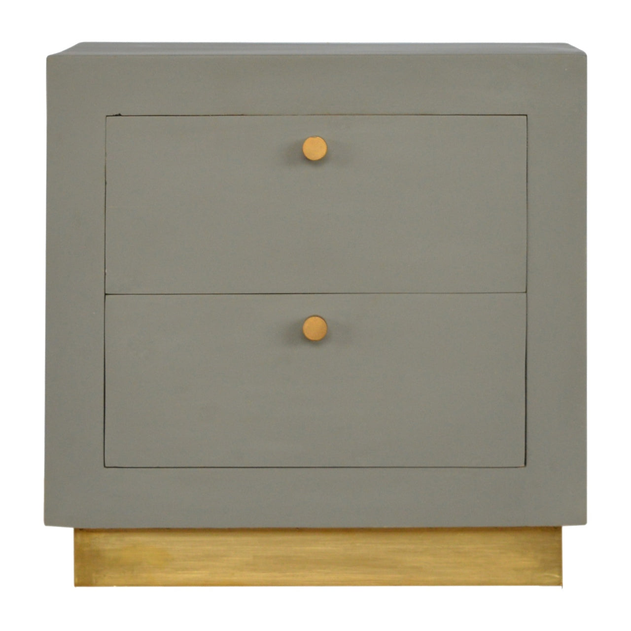 Artisan - Cement Nightstand in Sleek