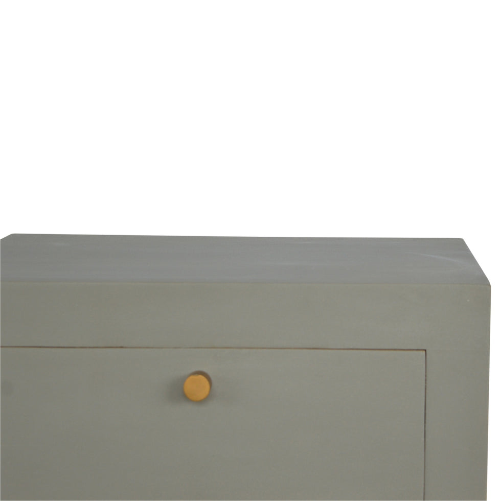 Artisan - Cement Nightstand in Sleek