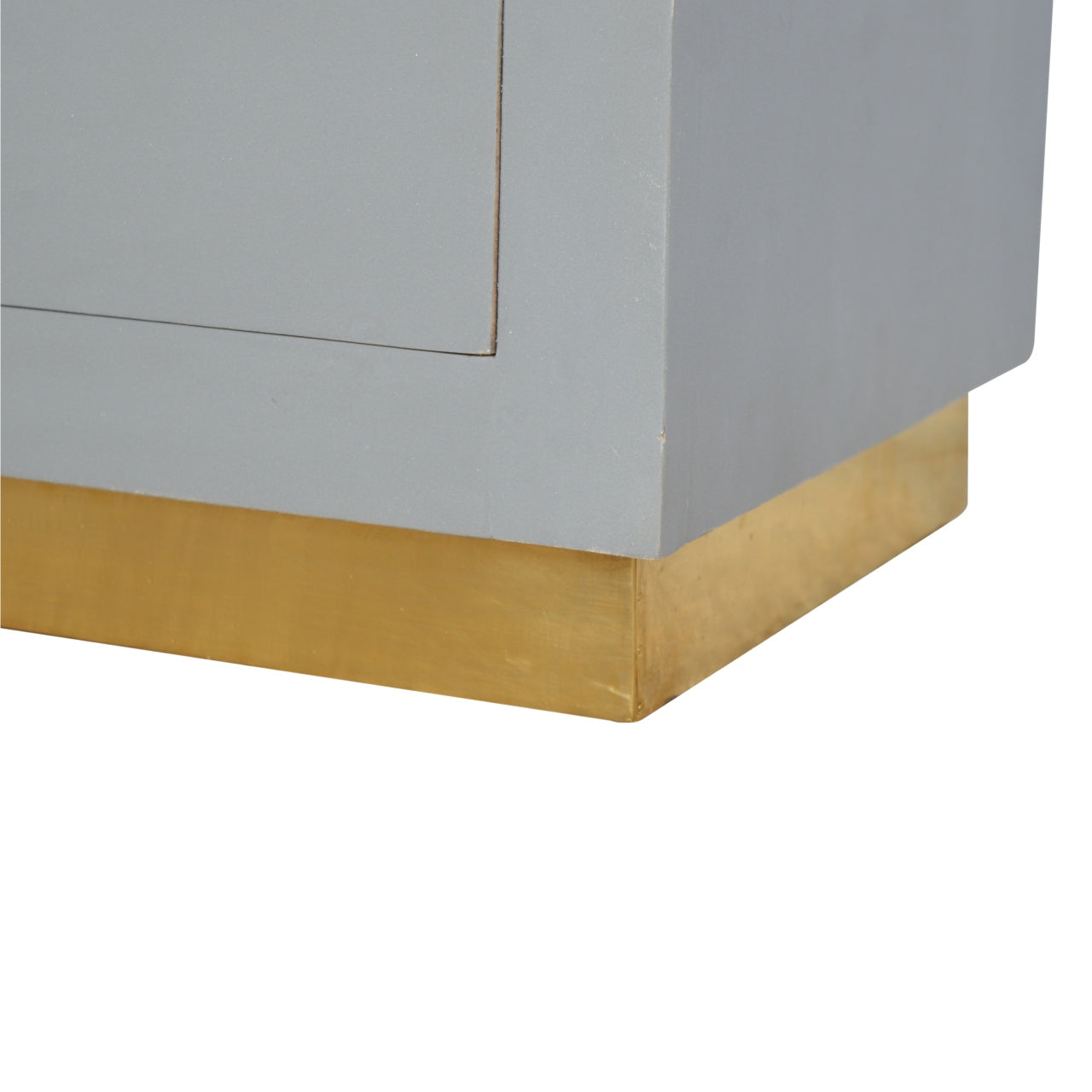 Artisan - Cement Nightstand in Sleek