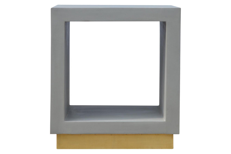 Artisan - Cement Cube Open Bedside