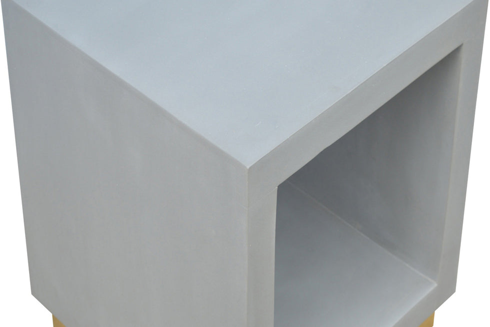 Artisan - Cement Cube Open Bedside