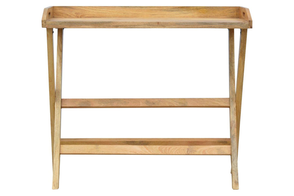 Artisan - Butler Style Writing Desk with Foldable Legs