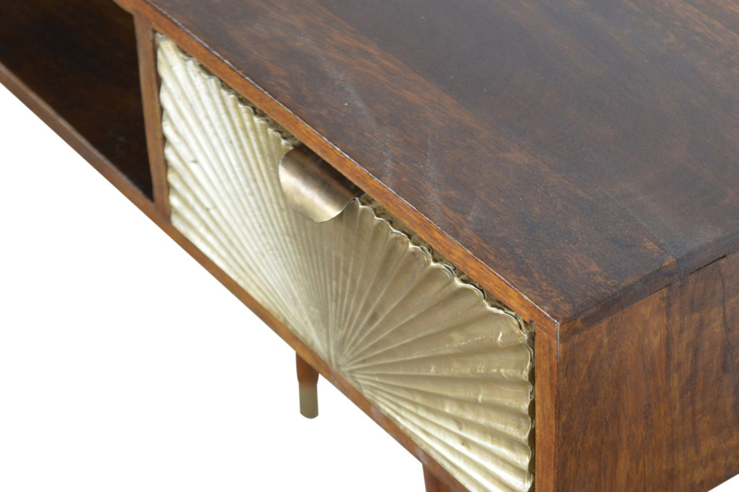 Artisan - Sunrise Gold Carved Writing Desk