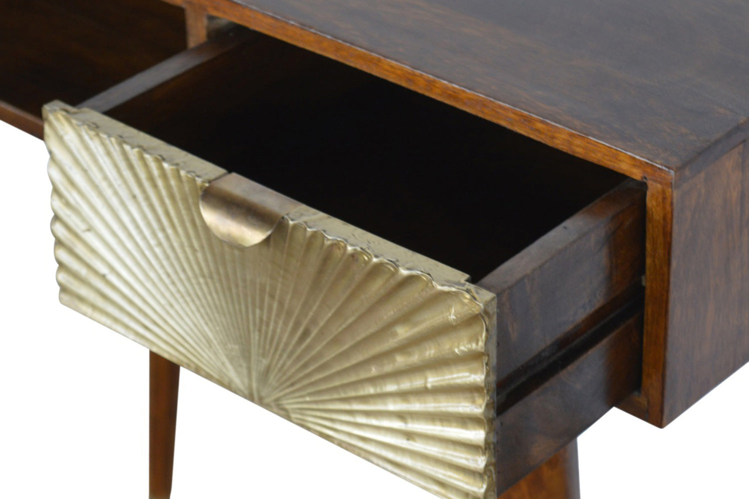 Artisan - Sunrise Gold Carved Writing Desk