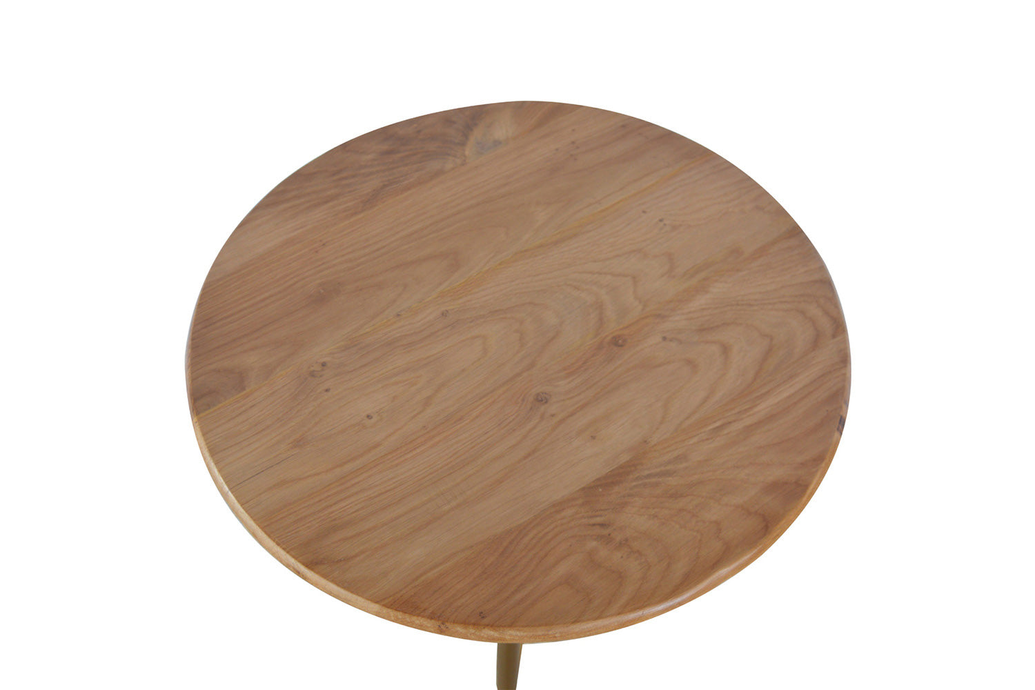 Artisan - Caramel Tea Table with Gold Base