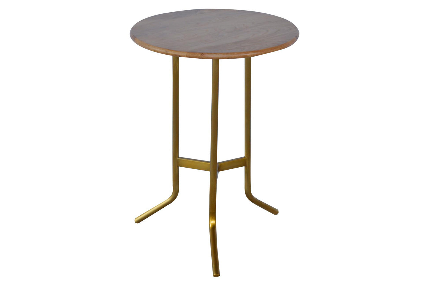 Artisan - Caramel Tea Table with Gold Base