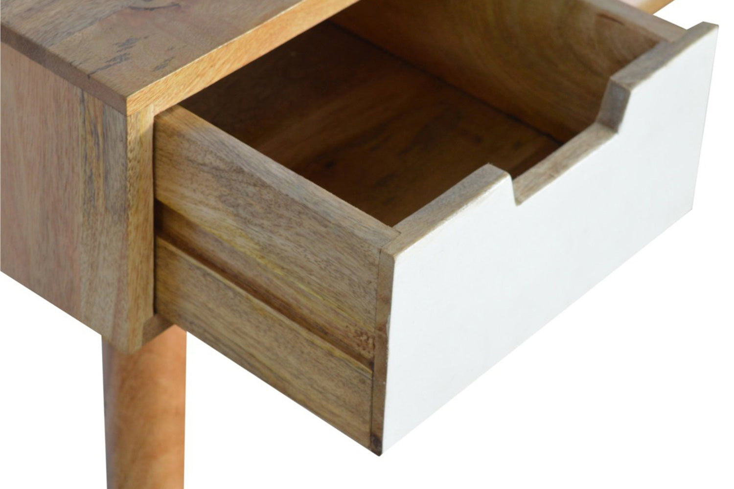 Artisan - Dressing Table with Foldable Mirror in Blush Pink