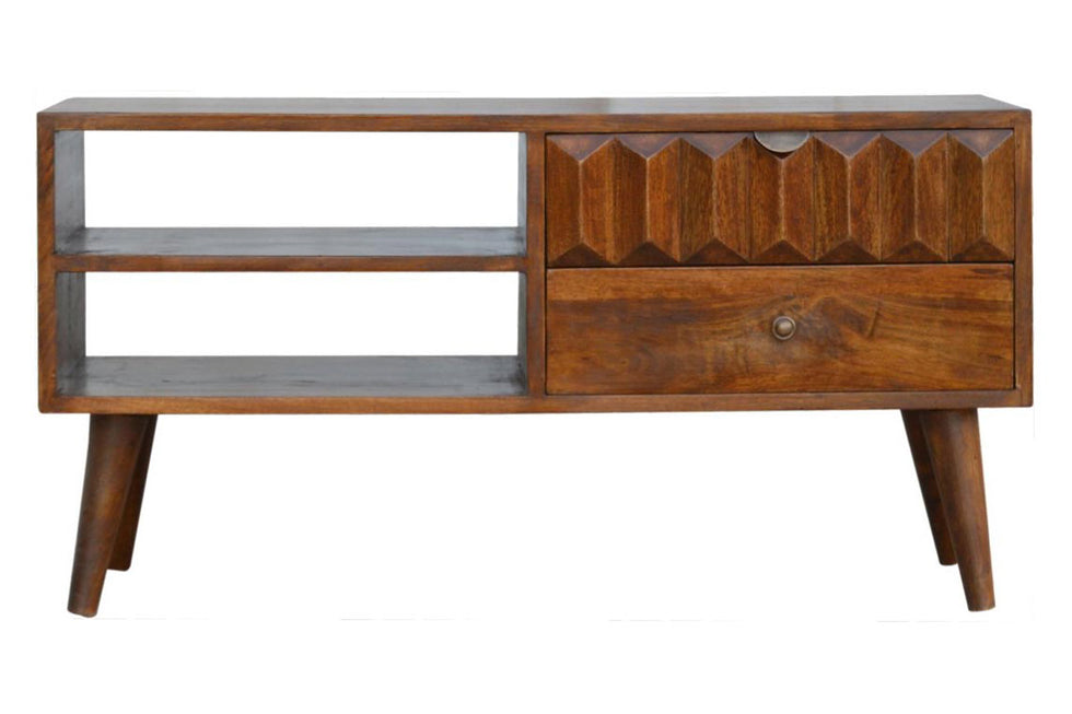 Artisan - Prism Media Unit in Chestnut