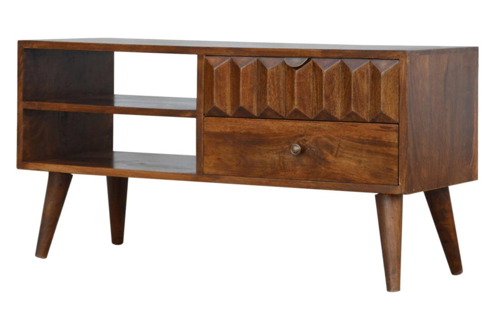 Artisan - Prism Media Unit in Chestnut