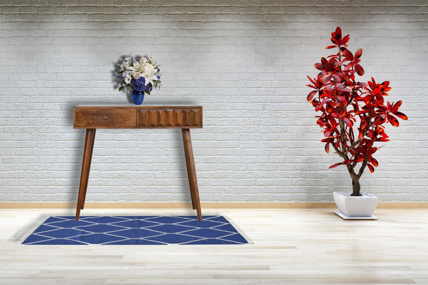 Artisan - Prism Console Table in Chestnut