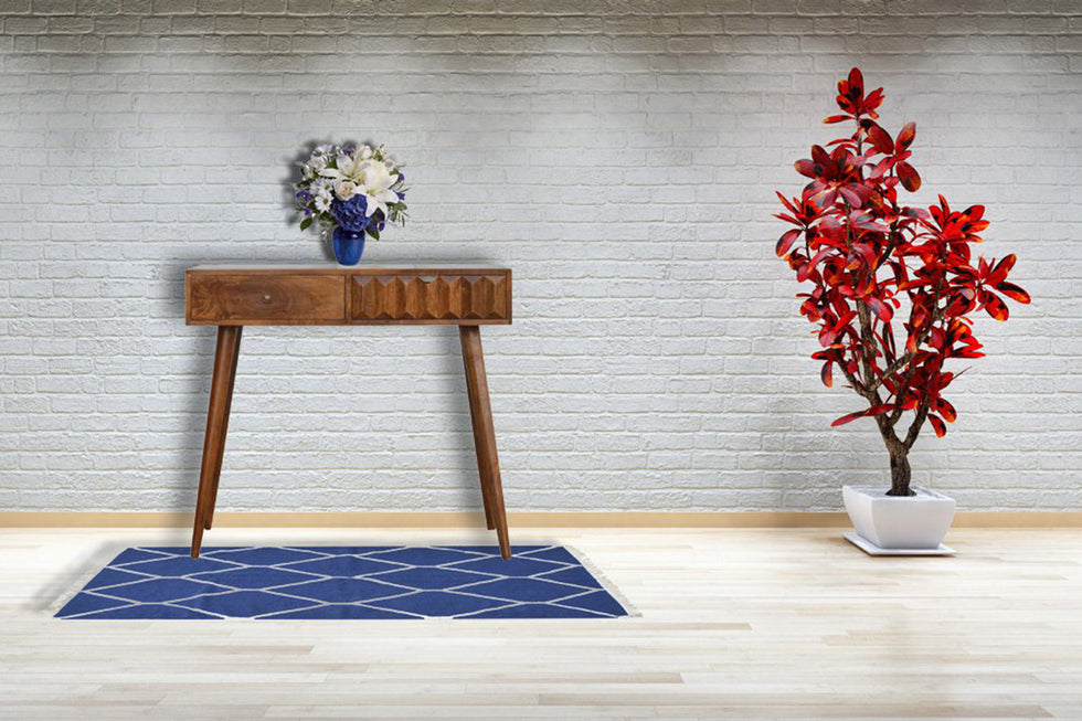 Artisan - Prism Console Table in Chestnut