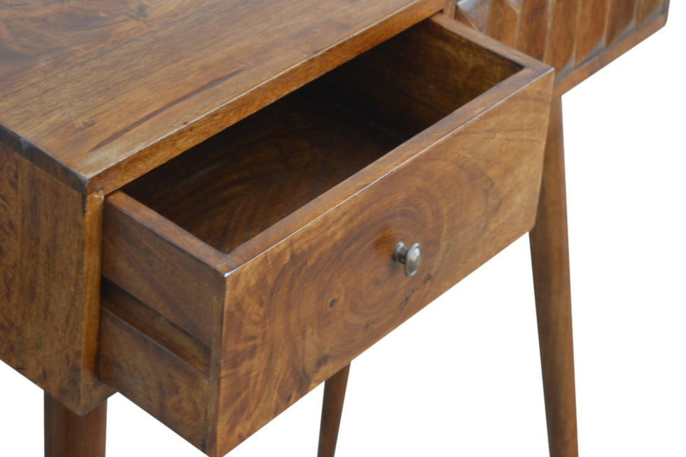 Artisan - Prism Console Table in Chestnut