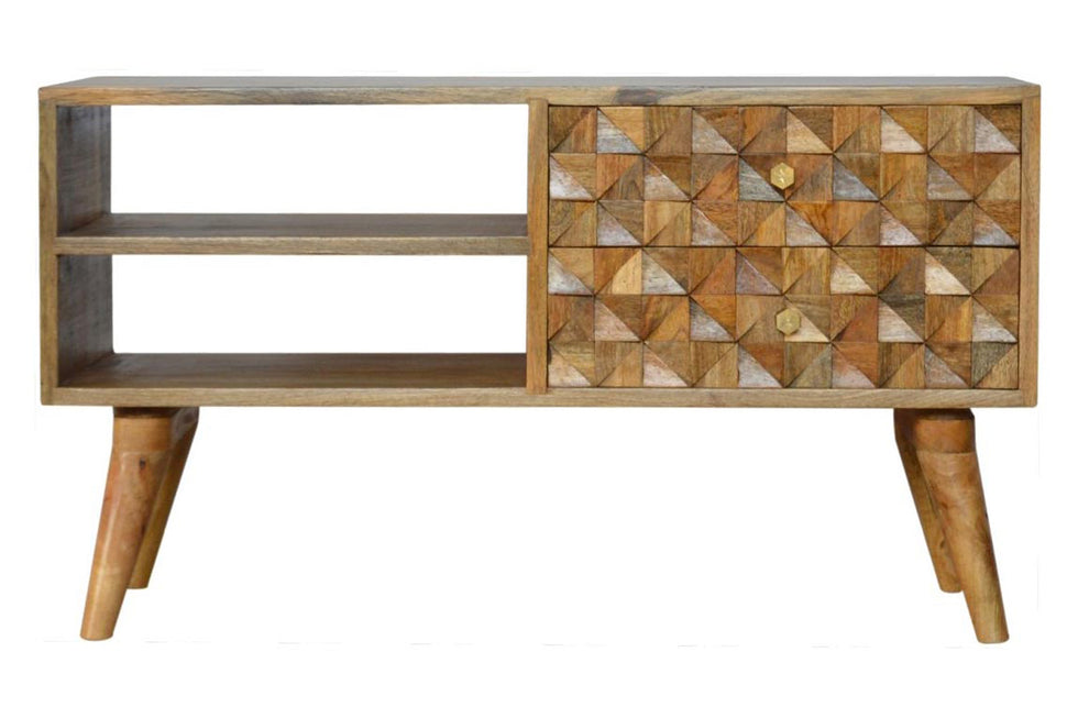 Artisan - Diamond Carved Media Unit