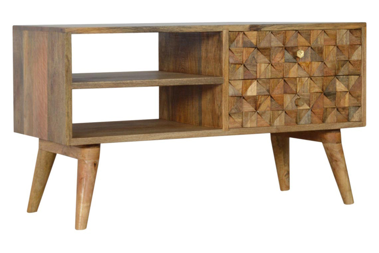 Artisan - Diamond Carved Media Unit
