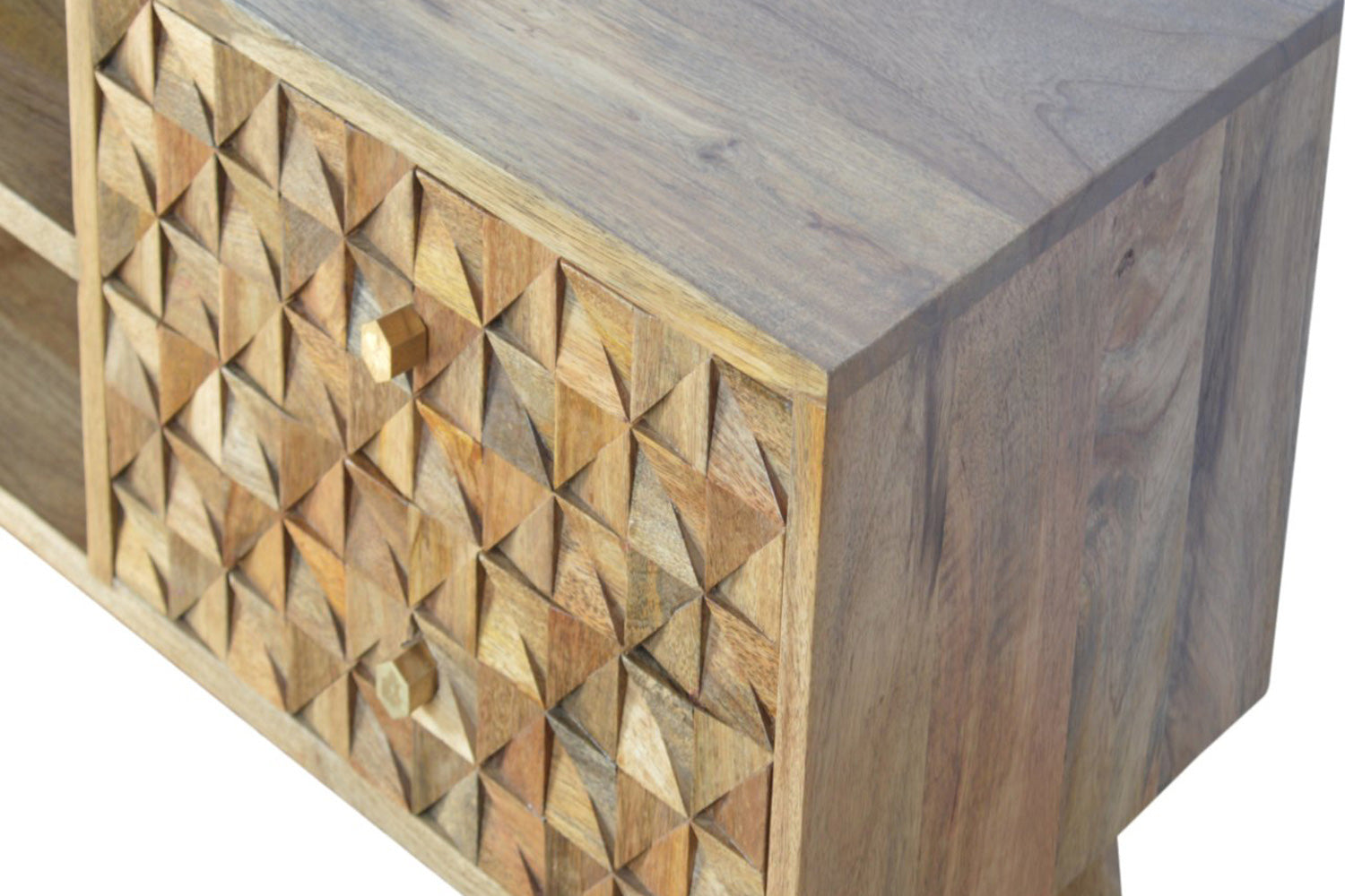 Artisan - Diamond Carved Media Unit