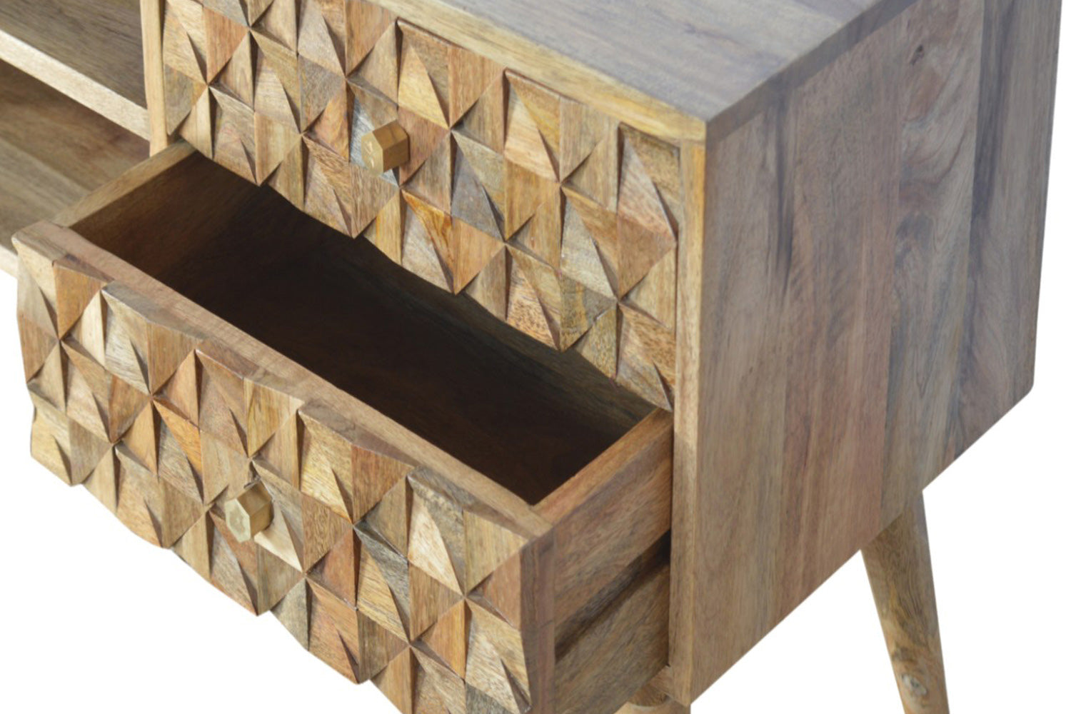 Artisan - Diamond Carved Media Unit