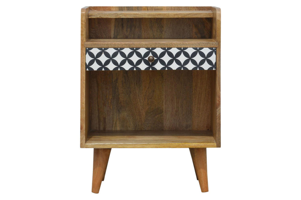 Artisan - District Diamond Patterned Bedside