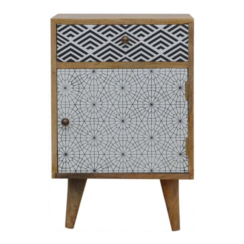 Artisan - Mixed Pattern Nightstand