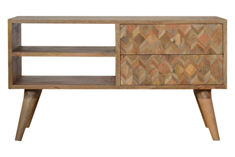 Artisan - Assorted Media Unit in Oak-ish