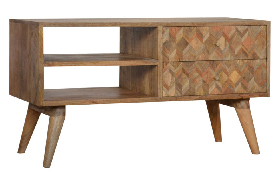Artisan - Assorted Media Unit in Oak-ish
