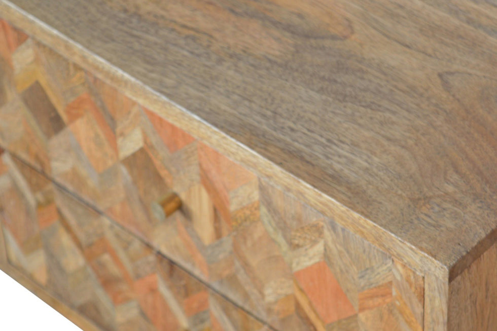 Artisan - Assorted Media Unit in Oak-ish