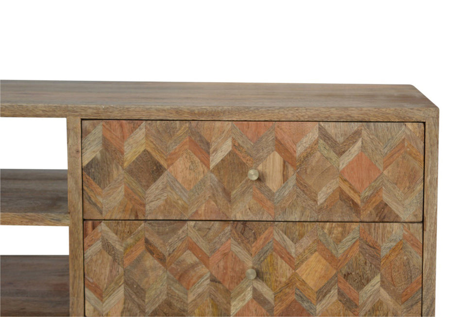 Artisan - Assorted Media Unit in Oak-ish