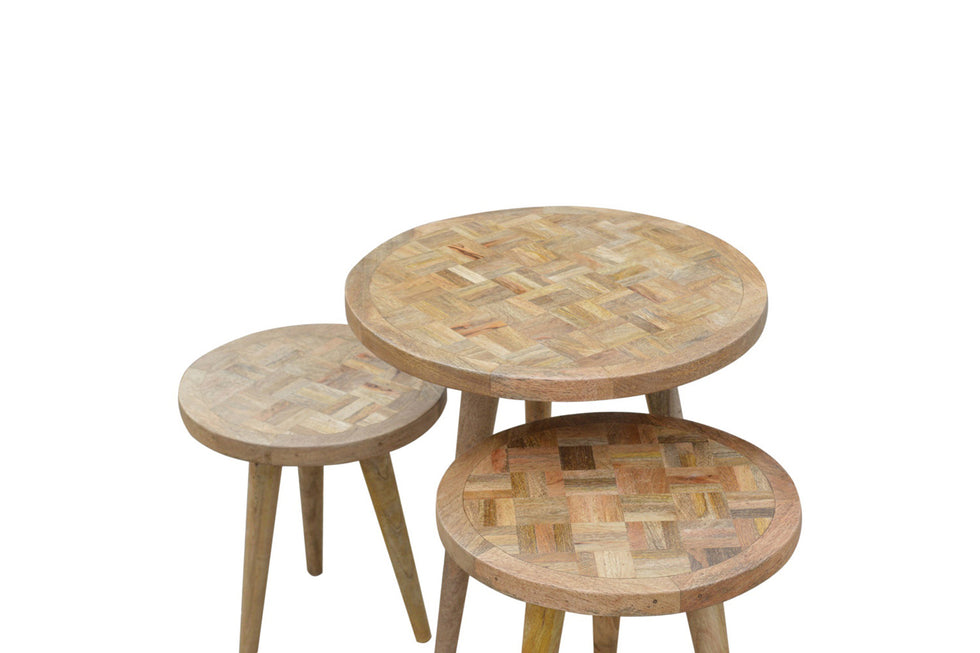 Artisan - Patchwork Nesting Stools